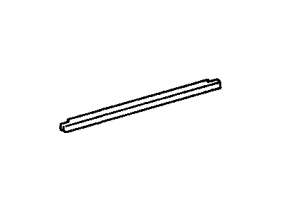 Toyota Corolla Door Moldings - 75720-12400