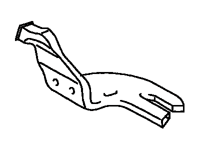Toyota 87212-06010 Duct,  Air,  Rear NO.1