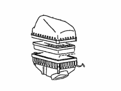 Toyota 17700-20050 Cleaner Assembly, Air