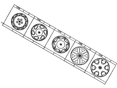 Toyota 42602-33020 Cap,  Wheel