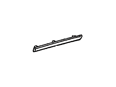 Toyota 75741-33130-E0 Moulding,  Rear Door,  Outside RH