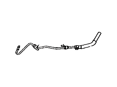 Toyota 44416-33090 Tube,  Return(For Steering Gear Outlet)