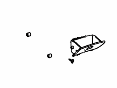 Toyota 55501-33010-B0 Door Assembly, Glove Compartment
