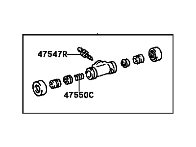 Toyota Camry Wheel Cylinder - 47570-20190