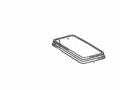 Toyota 63201-33050 Glass Sub-Assembly, Sliding Roof