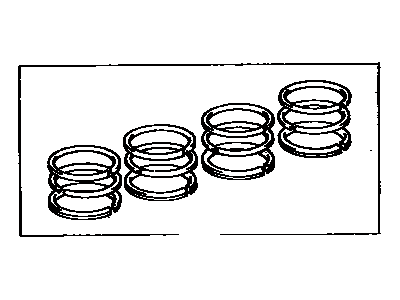 Toyota Camry Piston Ring Set - 13011-74072