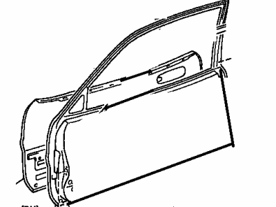 Toyota 67001-42050 Panel Sub-Assembly, Front Door, Passenger Side