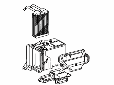 Toyota 87150-42030 Radiator Assembly, Heater