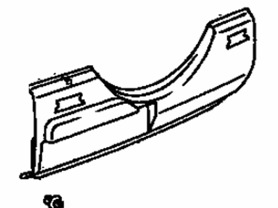 Toyota 75081-42011 Panel Sub-Assy,  Back Door Finish