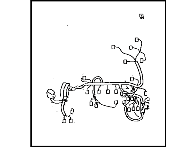 Toyota 82121-42510 Wire,  Engine