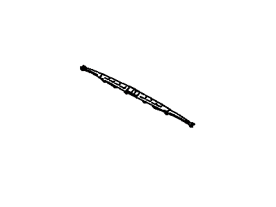 Toyota 85222-42040 Blade,  Front Wiper,  LH