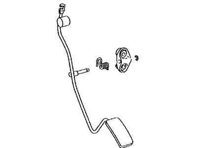 Toyota 78120-42020 Rod Assy,  Accelerator Pedal