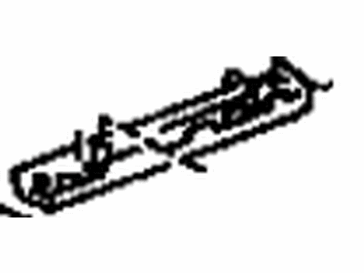 Toyota 63217-32030-B0 Garnish,  Sliding Roof Side,  RH