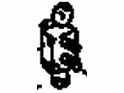 Toyota 68750-42010 Hinge Assy,  Rear Door,  Upper RH