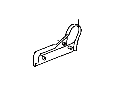 Toyota 71811-42040-B0 Shield,  Front Seat Cushion,  RH