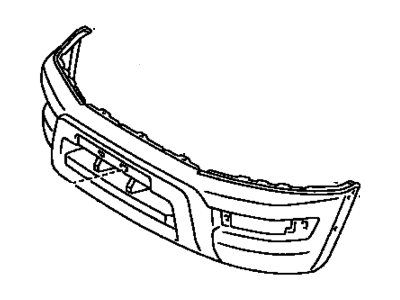 Toyota 52119-42080-B0 Cover,  Front Bumper