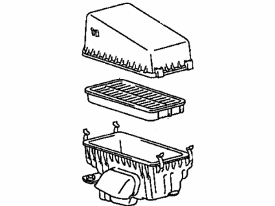 Toyota 17700-74542 Cleaner Assy,  Air