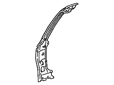 Toyota 61023-42902 Pillar Sub-Assembly, Front Body, Inner Passenger Side