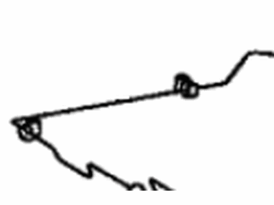 Toyota 47321-42060 Tube,  Rear Brake,  NO.1