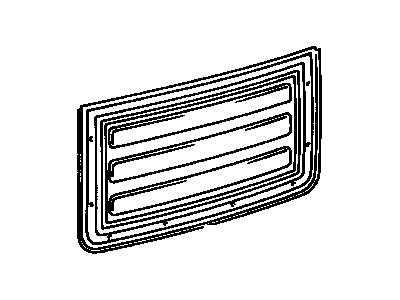 Toyota 67751-42020-B1 Board,  Back Door Trim
