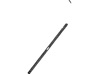 Toyota 85214-60050 Rubber, Rear Wiper