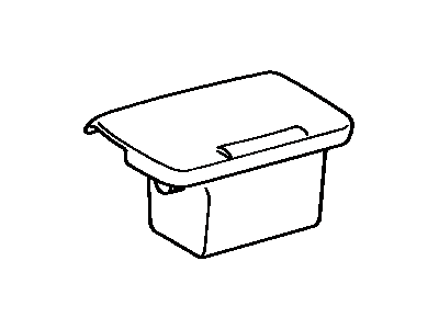 Toyota 74102-42010-B0 Box Sub-Assy,  Front Ash Receptacle