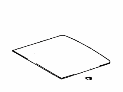 Toyota 58571-42020-B1 Carpet Assy,  Rear Floor