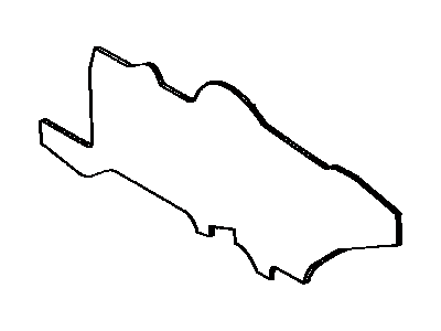 Toyota 55233-89111 Sheet,  Dash Panel Insulator