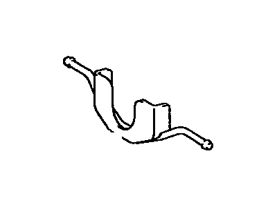 Toyota 17504-35060 Bracket, Exhaust Tail Pipe(For Front)