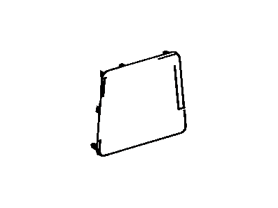 Toyota 55519-89162-E0 Plate,  Heater Control Name