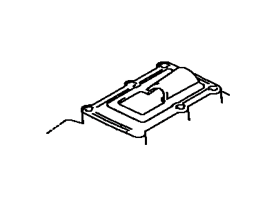 Toyota 33143-35050 Plate,  Extension Housing Oil Baffle