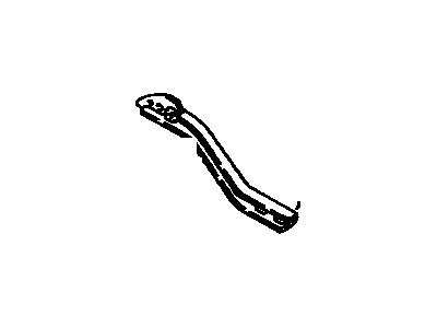 Toyota 52181-89117 Arm,  Rear Bumper,  RH