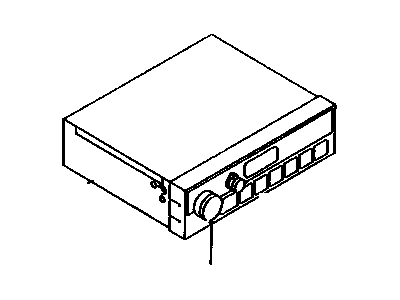 Toyota 86120-35070 Radio