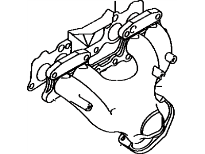 Toyota T100 Exhaust Manifold - 17141-65011