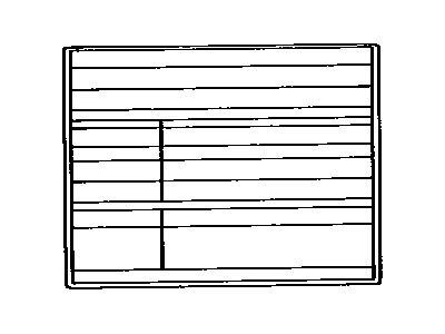 Toyota 11298-65370 Emission Label