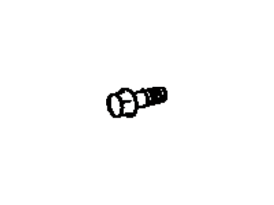 Toyota 90119-10258 Bolt, With Washer