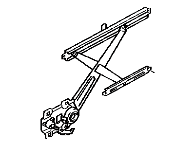 Toyota 4Runner Window Regulator - 69804-89104