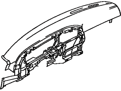Toyota 55301-89120-B0 Instrument Panel