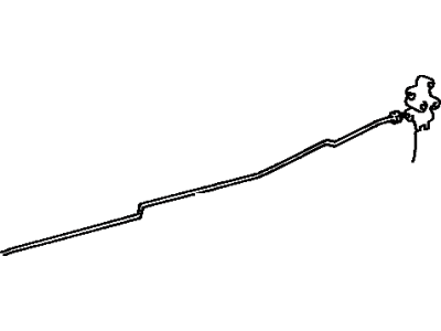 Toyota 47322-35510 Tube,  Rear Brake,  NO.2