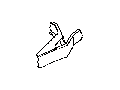 Toyota 17317-35010 A.I.R. Pump Bracket
