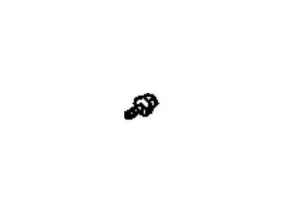Toyota 90119-06699 Bolt, With Washer