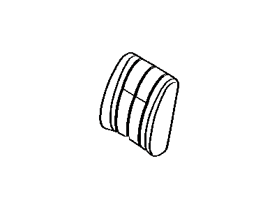 Toyota 71074-89184-04 Cover,  Front Seat Back,  LH(For Separate Type)