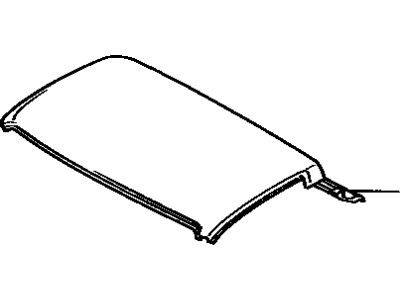 Toyota 63111-89123 Roof Panel