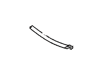 Toyota 67402-35020 Run Channel