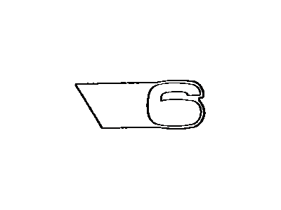 Toyota Pickup Emblem - 75312-35010