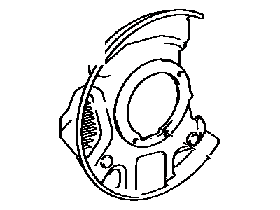Toyota Previa Backing Plate - 47781-28161