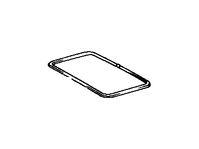 Toyota 63318-89101-E1 Moulding, Sun Roof Opening Trim