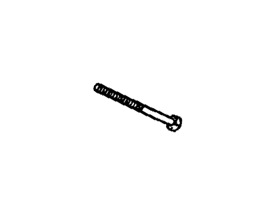 Toyota 90101-12104 Bolt, Hexagon(For Anchor Arm Adjusting)