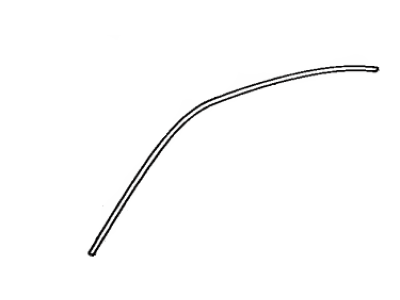 Toyota 75552-13100 Drip Molding