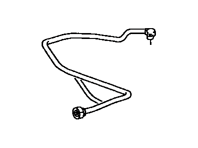 Toyota 88717-17260 Pipe,  Cooler Refrigerant Suction,  C